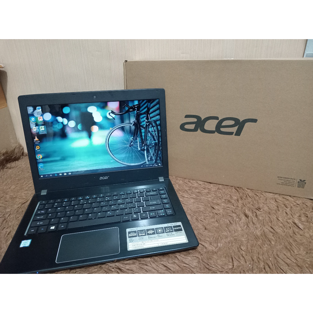 Laptop Acer aspire E5-475 RAM 4GB HDD 500GB INTEL CORE I3-6006U NO MINUS