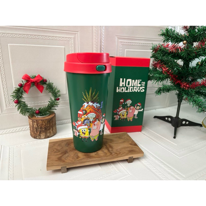 Starbucks Spongebob Tumbler Hijau