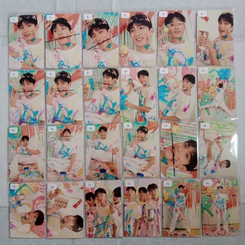 (Beli 3 gratis 1 random) Photocard Official DK Seventeen Booklet Album Face The Sun FTS carver