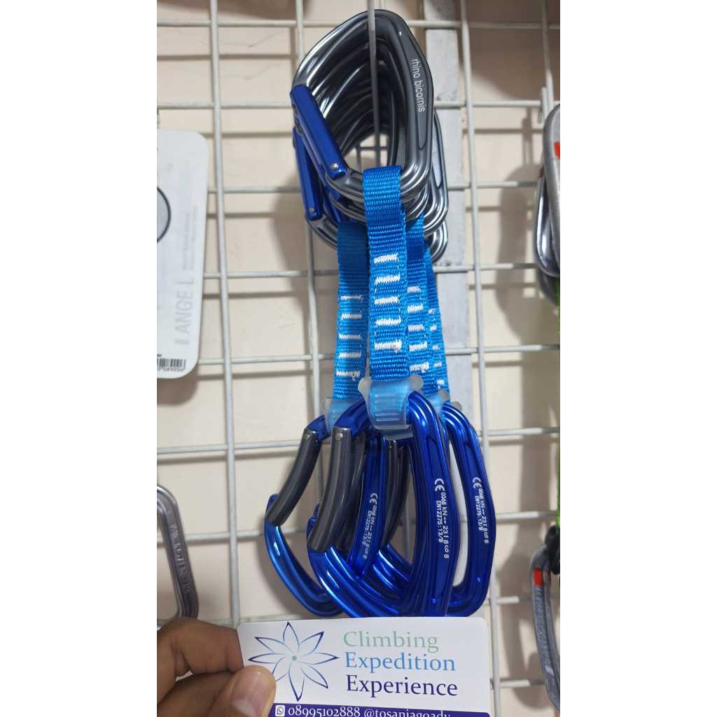 runner panjat tebing merk rhino 11 cm