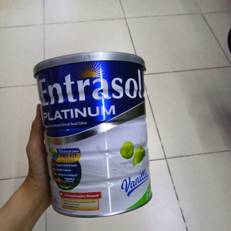 

Entrasol Platinum Vanilla 800gram
