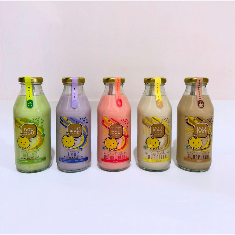 

Doudou Soymilk susu kacang susu kedelai susu kacang kedelai READY 350 ml