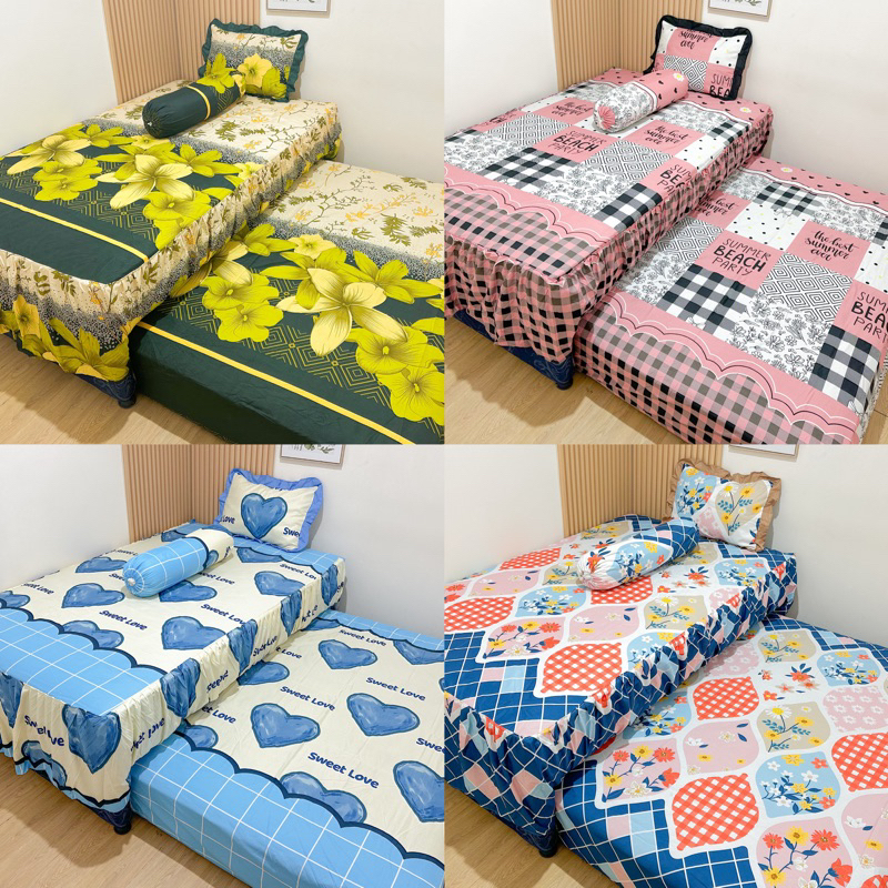 SPREI SORONG RUMBAI 140x200 SPREI SORONG DOUBLE BED