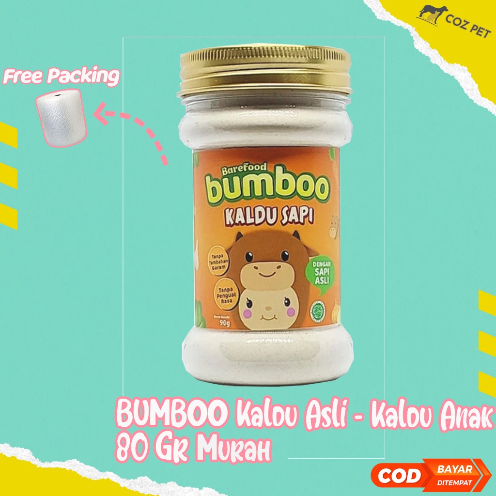

BUMBOO Kaldu Asli - Kaldu Anak - No MSG - Tanpa Gula & Garam - Bahan Alami - Tambahan Sayur Asli