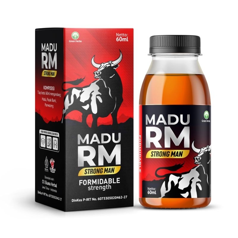 Madu RM herbal alami obat kuat tahan lama stamina pria dewasa original asli. ( PIRT & halal)