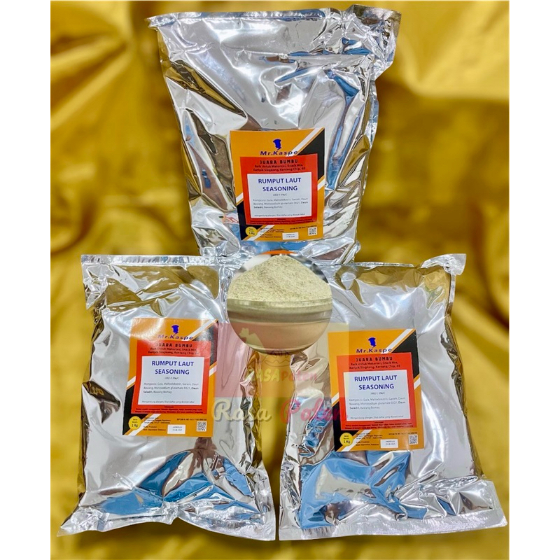 

BUMBU RUMPUT LAUT 1 kg Mr. Kaspe COD Halal BPOM RI MD