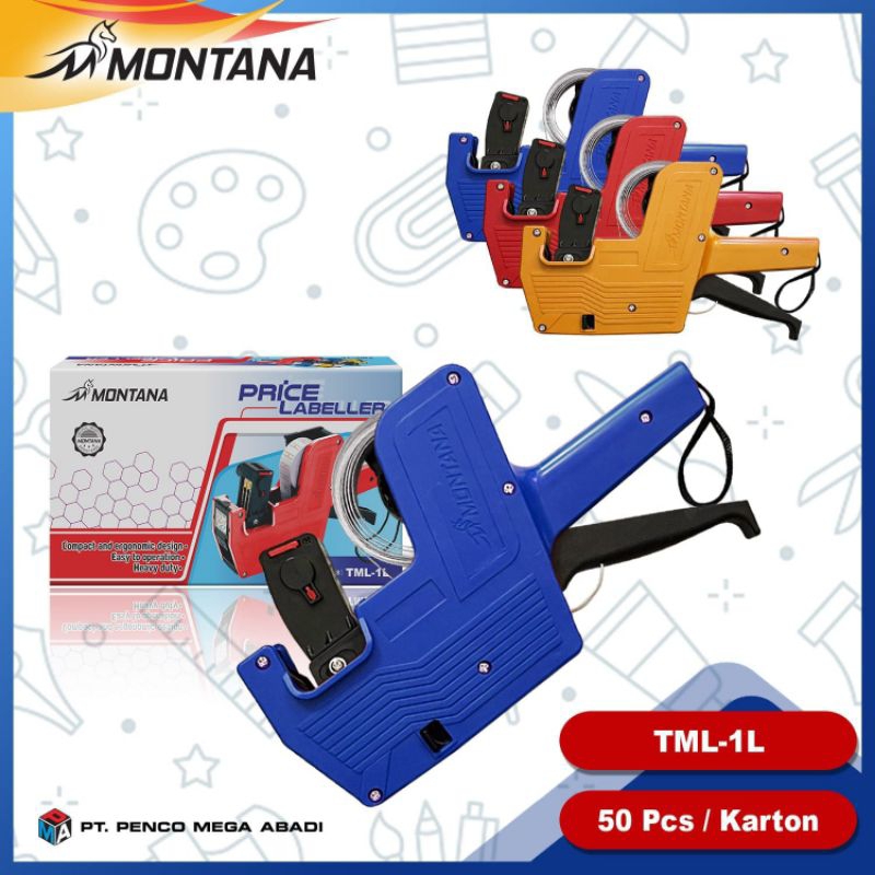 

MESIN ALAT LEBEL HARGA / PRICE LABELLER MONTANA