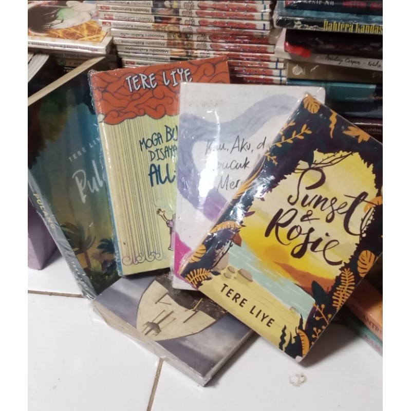 Novel Tere Liye (Preloved) | Novel Tere Liye Second | Novel Tere Liye Bekas | Novel Tere Liye Murah