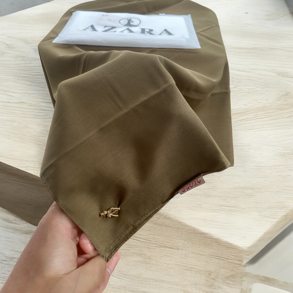 kerudung segiempat bahan paris|AZARA