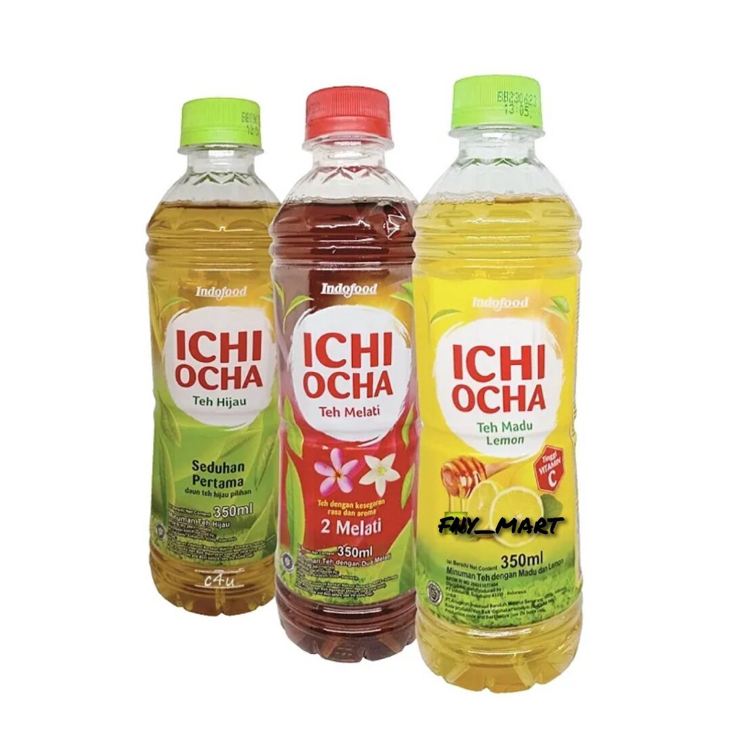 

Ichi ocha green tea / madu lemon / melati 350 ml