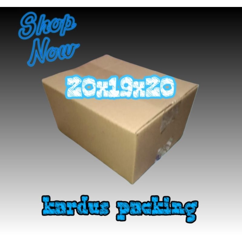 

kardus polos UK 20x19x20 kardus besar kardus kecil kardus packing