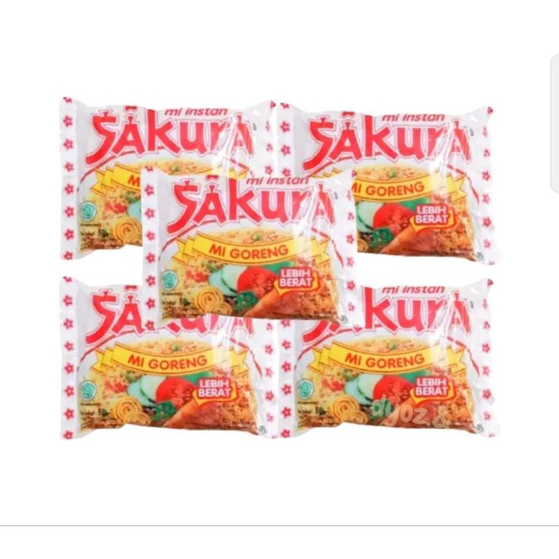 

Mie Goreng Sakura Paket Isi 5 bungkus