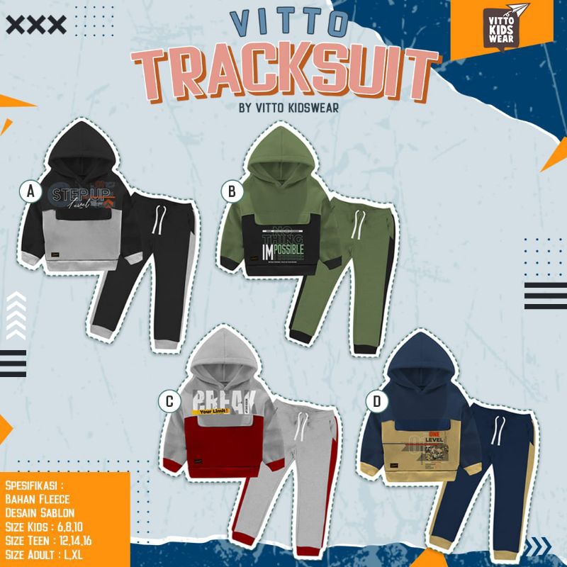 VITTO TRACKSUIT set training joger