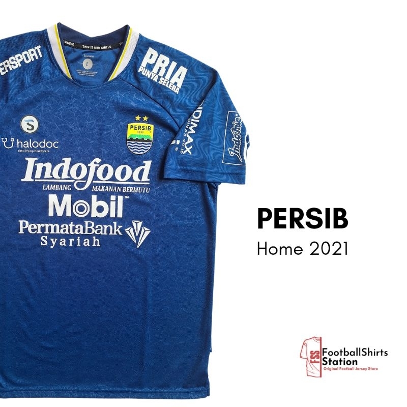 Jersey Persib Bandung Home 2021 Supporter Version Size L Original Sportama