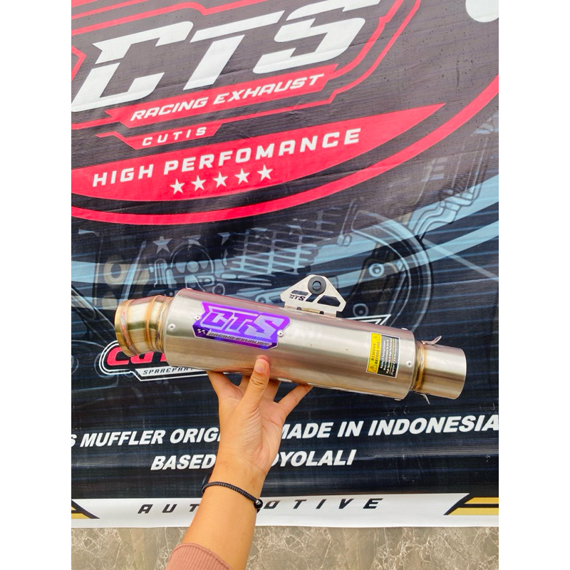 SLENCER CTS KOMPETISI P25 LOGO BLUE SARTENG SARFUL