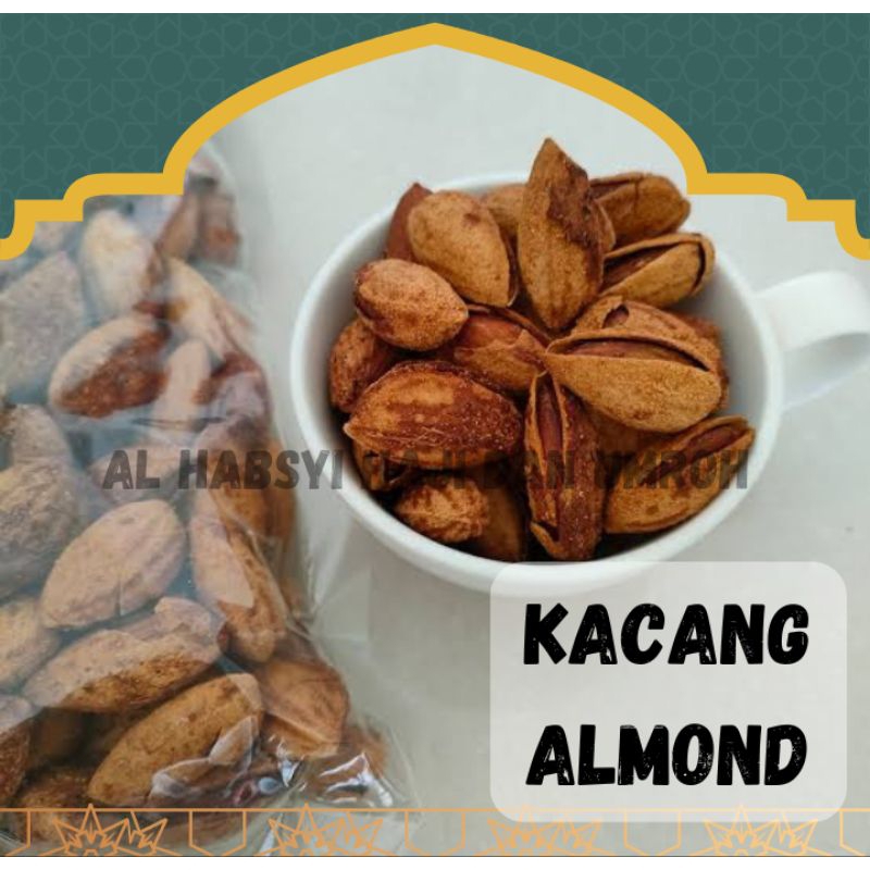 

Kacang Almond Panggang / Almond Roasted Milk Flavour / Oleh Oleh Haji dan Umroh