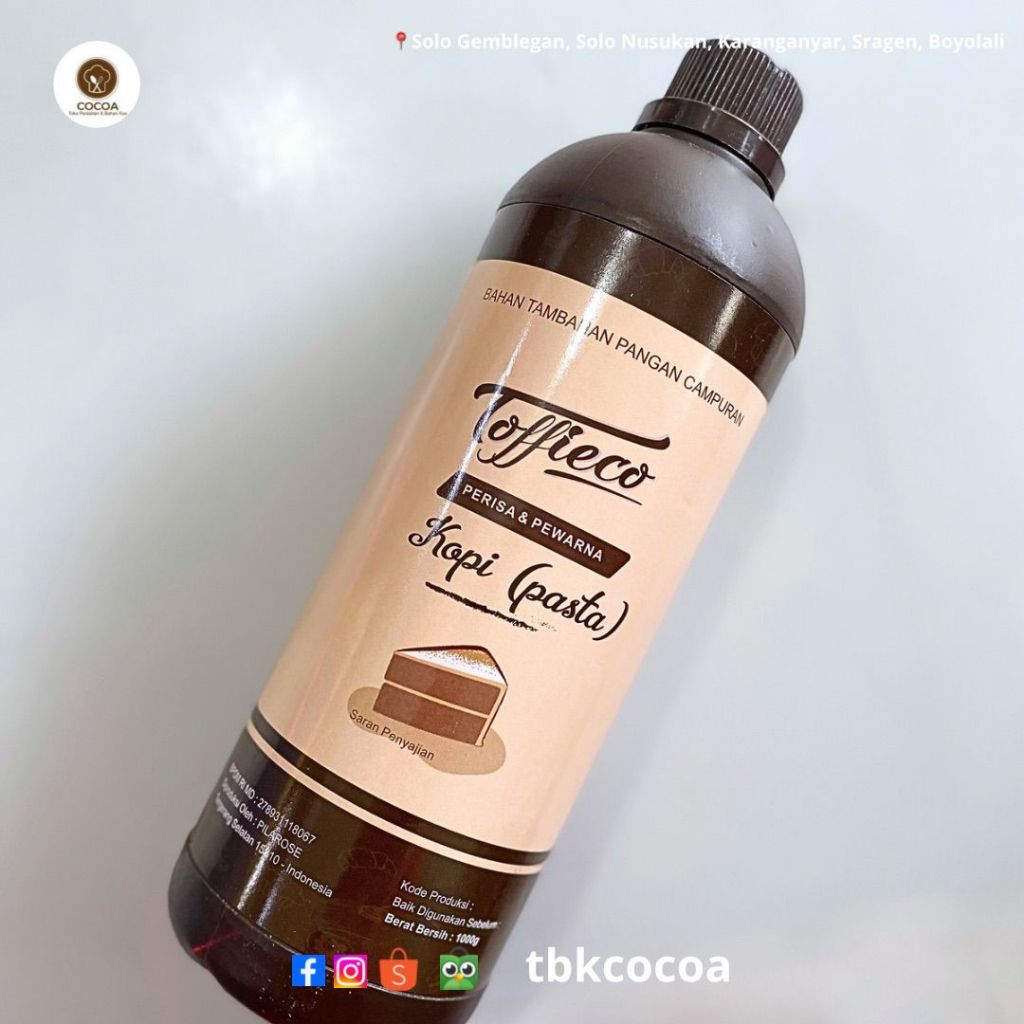 

NEW PRODUK, TOFFICO KOPI PASTA NETTO 1 KG