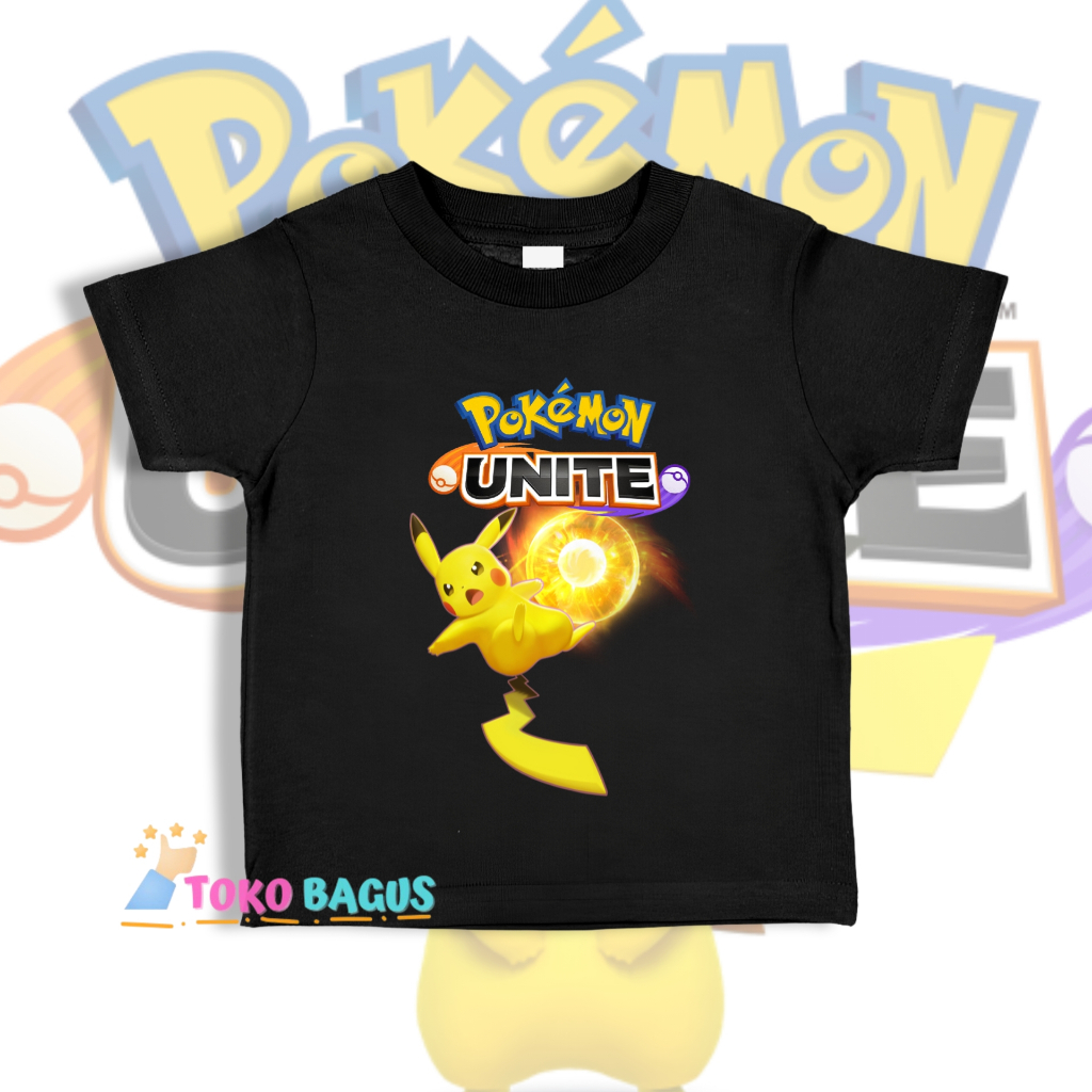 Kaos Anak Pokemon Unite Pokemon Pikachu