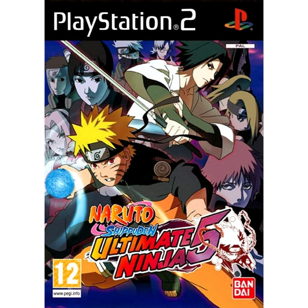 KASET PS2 NARUTO SHIPPUDEN ULTIMATE NINJA 5