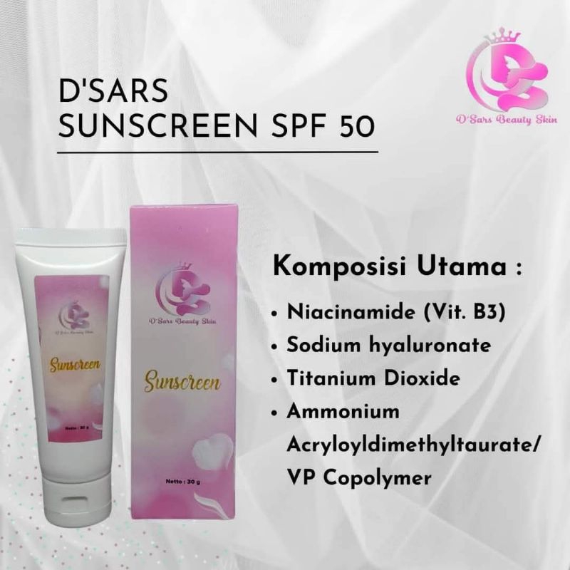 sunscreen spf 50 dsars