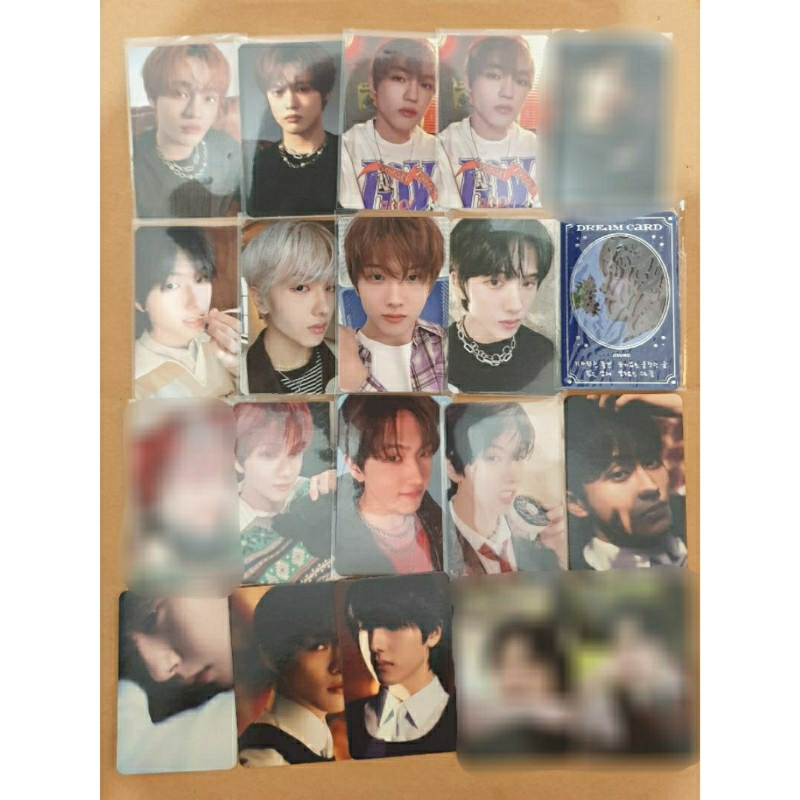 Photocard NCT Dream Chenle Jisung Mark Renjun