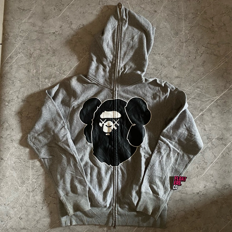 Hoodie A Bathing Ape Bape x Kaws