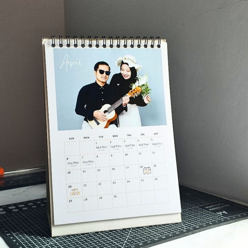 

Kalender Meja A5 2026 | Custom Foto, Hijriyah, Tanggal Jawa dan Tanda Hari Penting