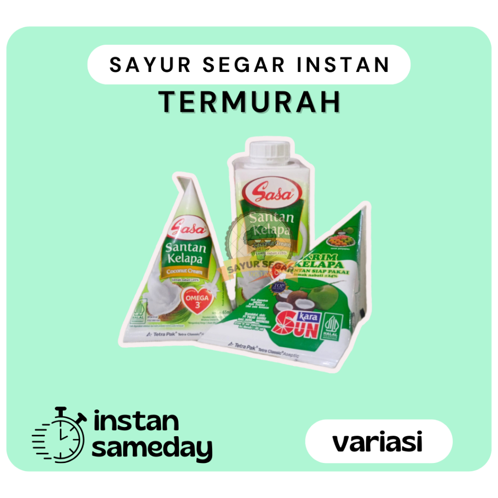 

Santan Kelapa Instan Sasa / Sunkara