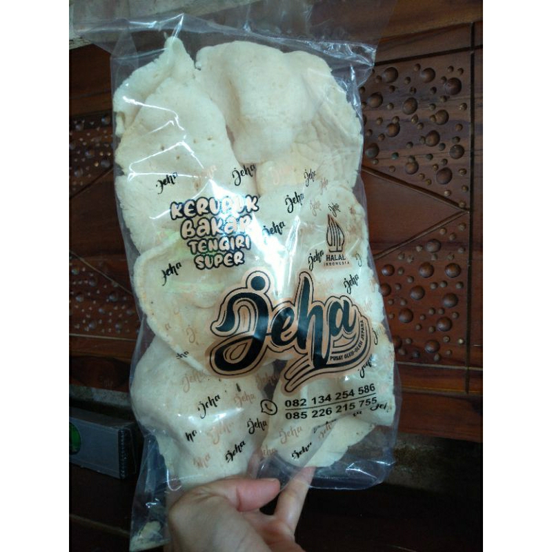

Kerupuk tengiri bakar bukan digoreng
