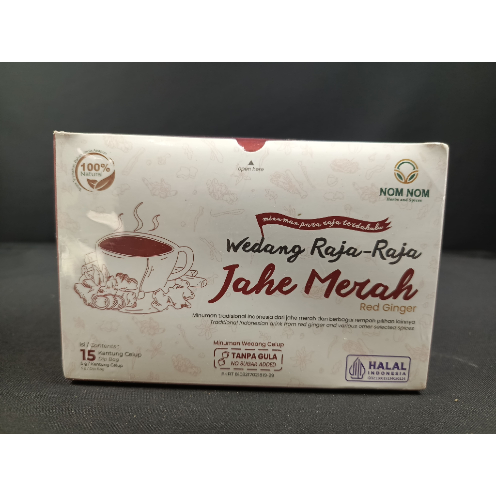

WEDANG RAJA-RAJA Jahe Merah - Minuman Rempah Tradisional 100% Alami