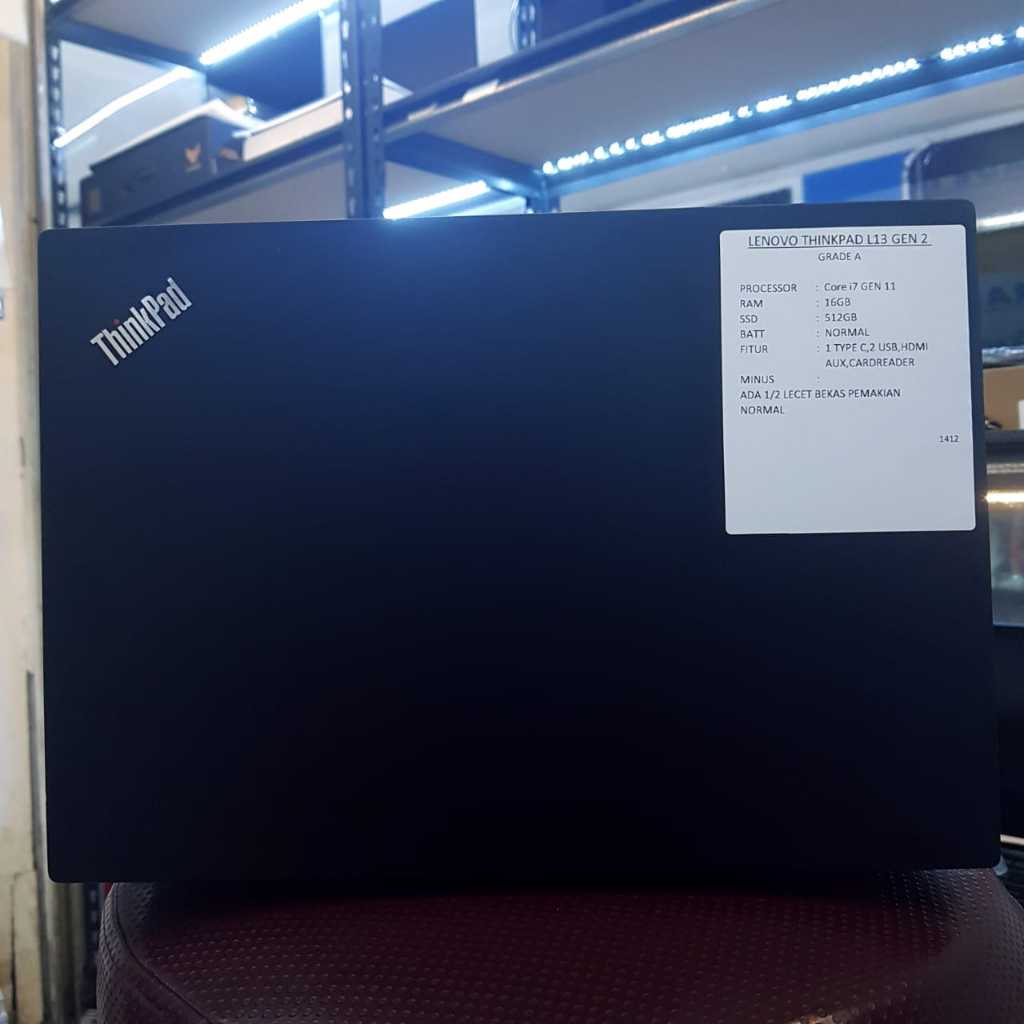 Lenovo Thinkpad L13 Gen2 16/512GB Core i7 Gen 11