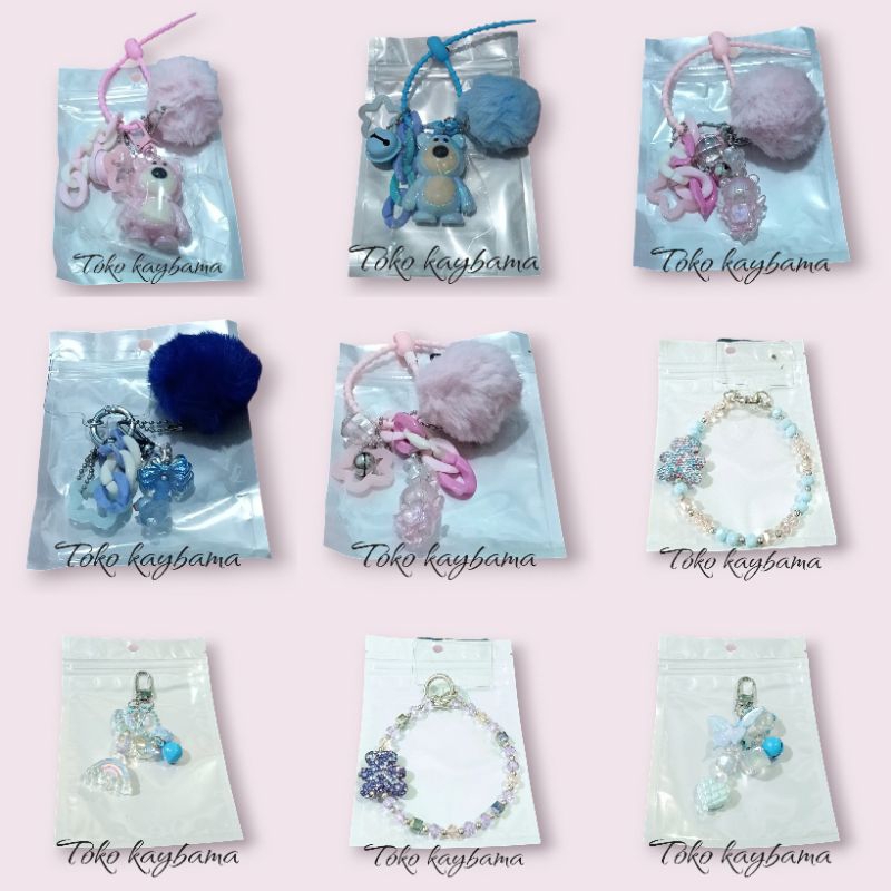 Gantungan HP dan gantungan Kunci lucu