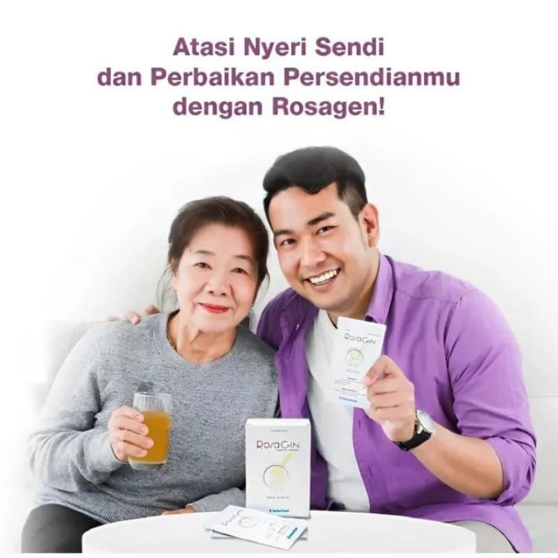 Interbat Rosagen Vitamin Suplemen Kesehatan Untuk Tulang (15 Sachet)