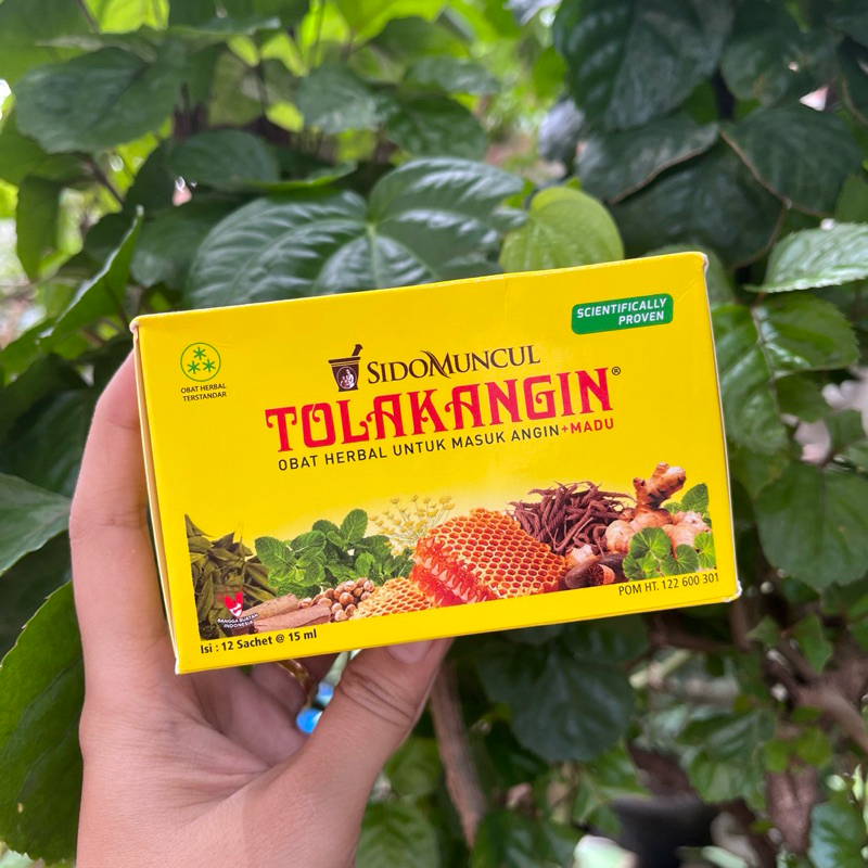 

[TERMURAH] NEW!!! Jamu Tolak Angin + Honey 15 ML 1 Box 12 Sachet - Tolakangin herbal madu