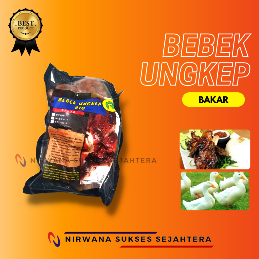

BEBEK UNGKEP BAKAR PREMIUM