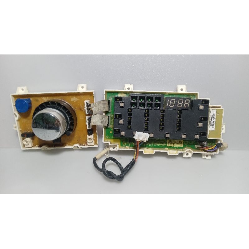 DISPLAY MODUL MESIN FRONLOAD LG MODEL F1007NPPW,EBR7878101