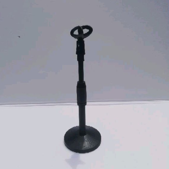 Stand Mic Lurus Pendek Stand Mic Meja Besi Cor
