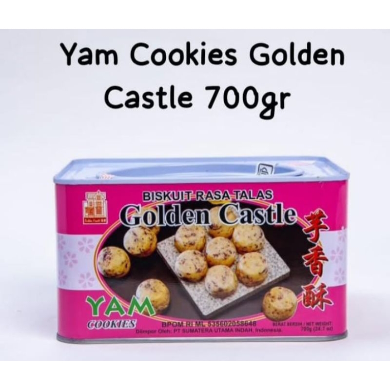 

yam cookies golden castle biskuit rasa talas