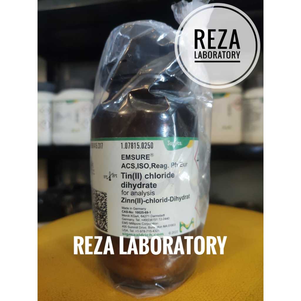 TIN II CHLORIDE / TIMAH II KLORIDA / SnCl2 250GR MERCK 107815