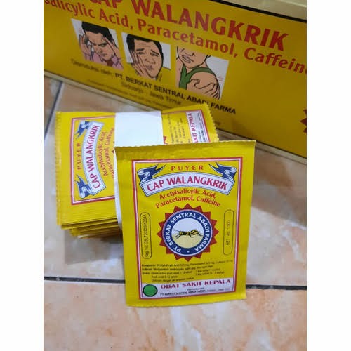Puyer Walangkerik 12sach-Obat Sakit Gigi