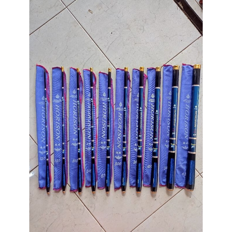 Joran Tegek Neptuna Horison Carbon ruas pendek