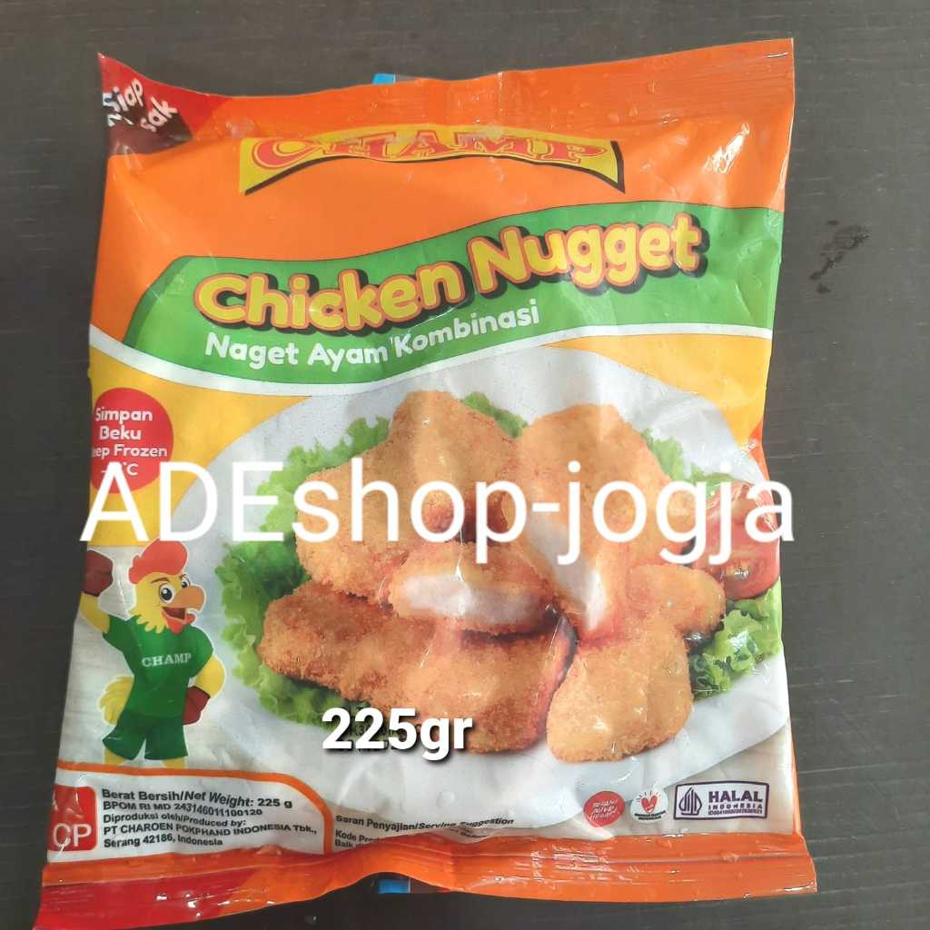 

nugget Champ 225 gr ayam chicken nuget