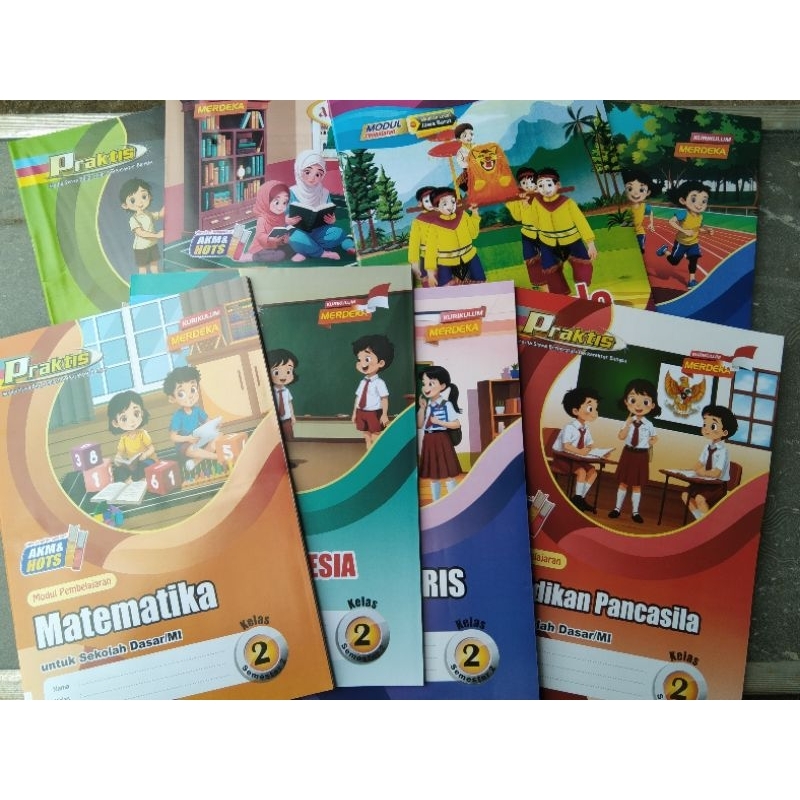 buku modul pendamping belajar smtr 2 kls 2