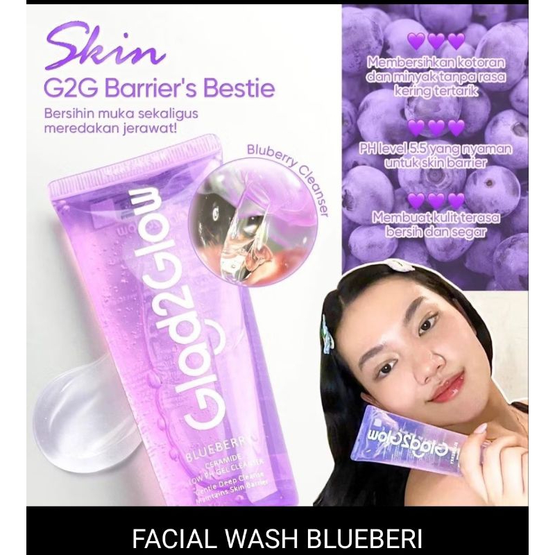 Facial Wash Glad2glow