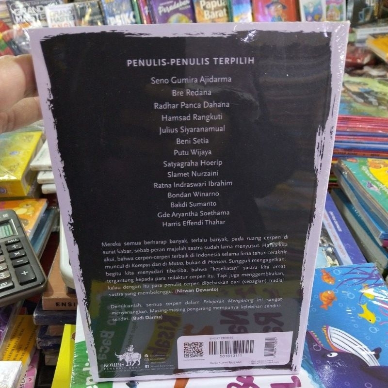 HJK Original. Cerpen Pilihan Kompas 1993. Pelajaran Mengarang