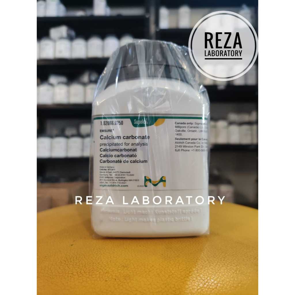 CALCIUM CARBONATE / CaCO3 / KALSIUM KARBONAT MERCK 102066 250gr