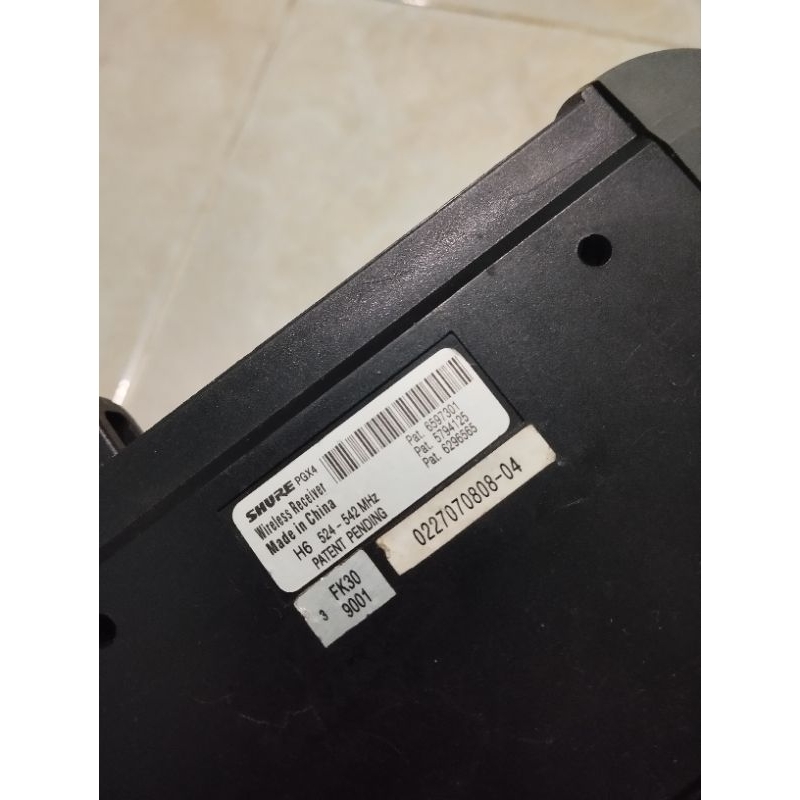 Wireless Receiver MIC SHURE PGX4