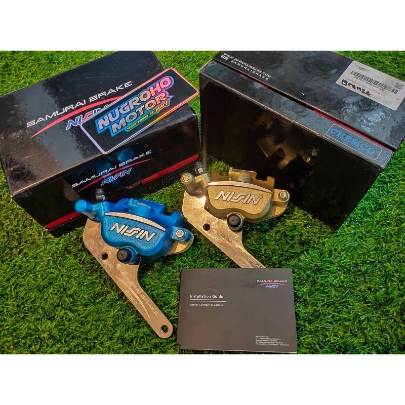 Kaliper Nissin samurai 2 piston 100% original