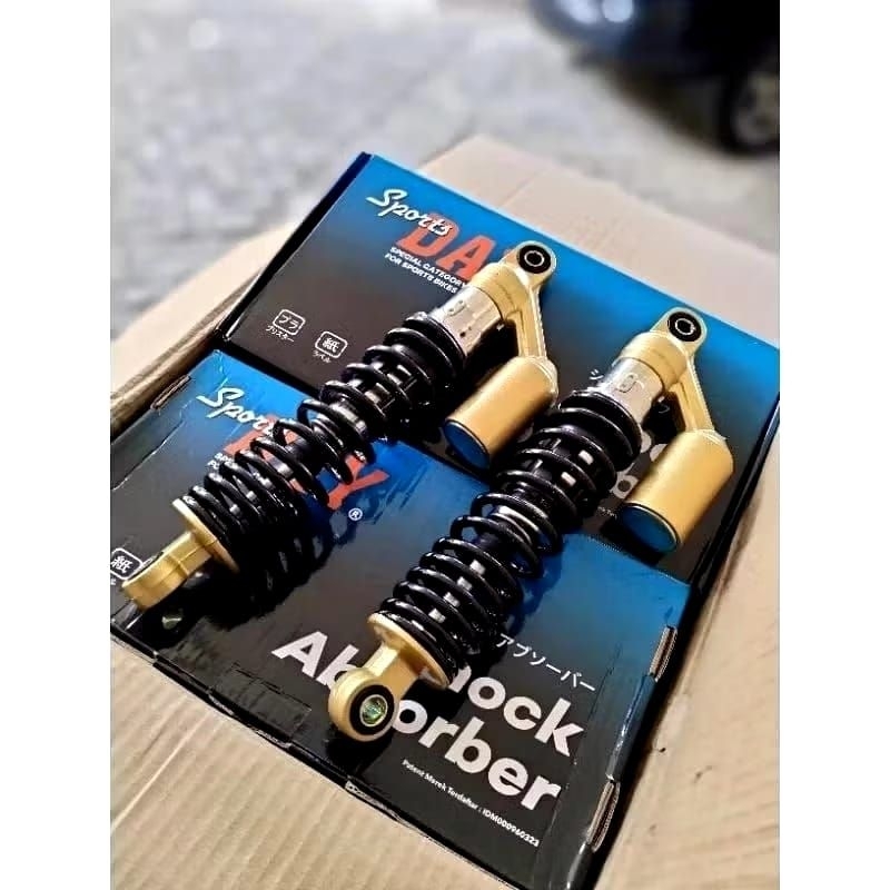 Shock skok TIREV TIGER REVO 320 mm Shokbreaker belakang Tiger revo 320mm Import premium merk Mos Dan