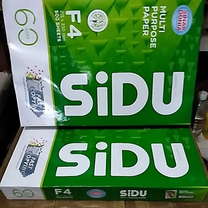 

KERTAS HVS "SIDU" F4 60 GSM